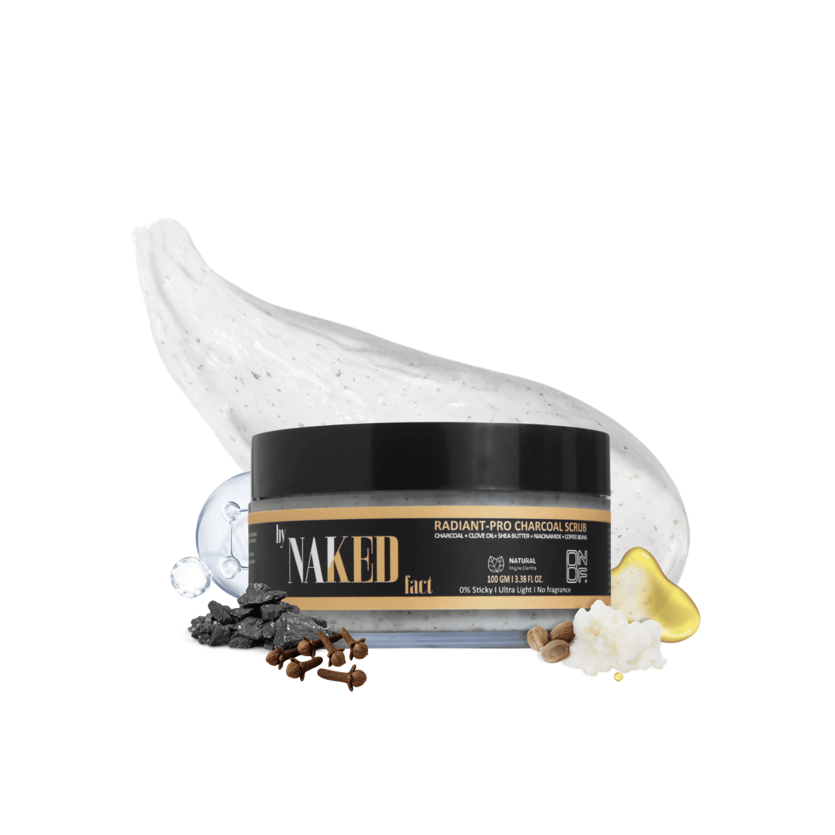 Radiant-Pro Charcoal Scrub for Pollution Defence