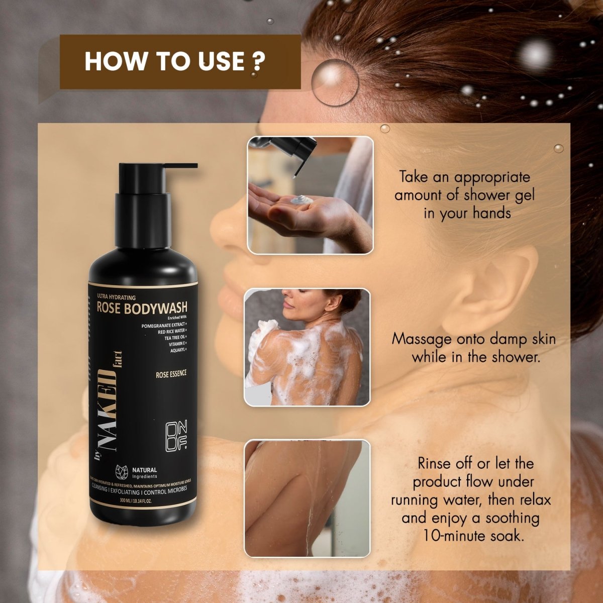 Ultra Hydrating Rose Body wash