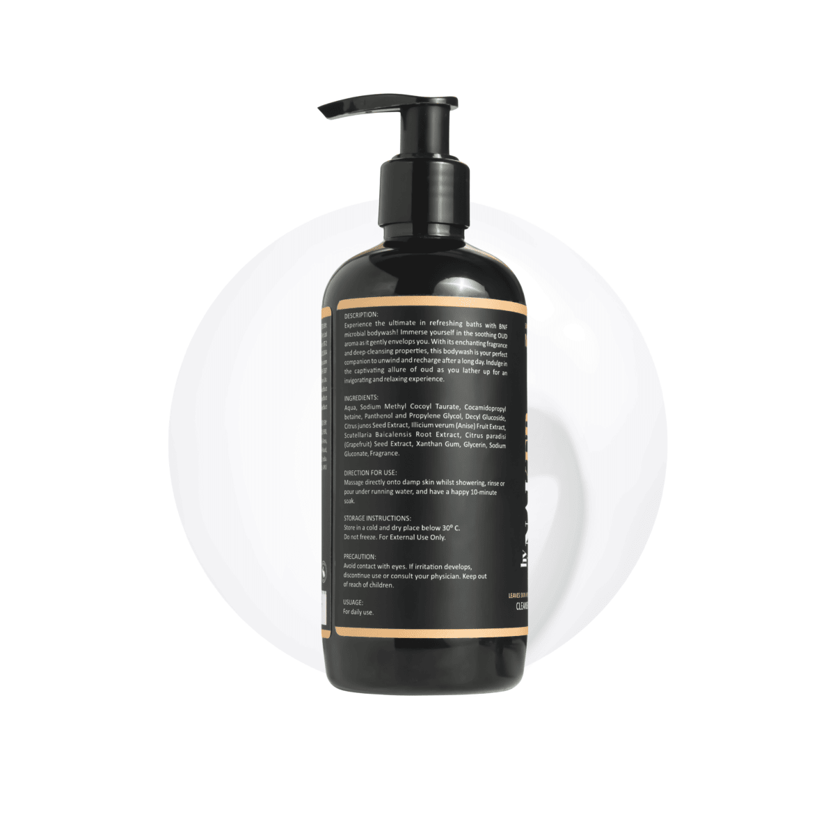 SMCT Base OUD Bodywash - Removes Tan, Fights Body Acne, Strawberry Skin
