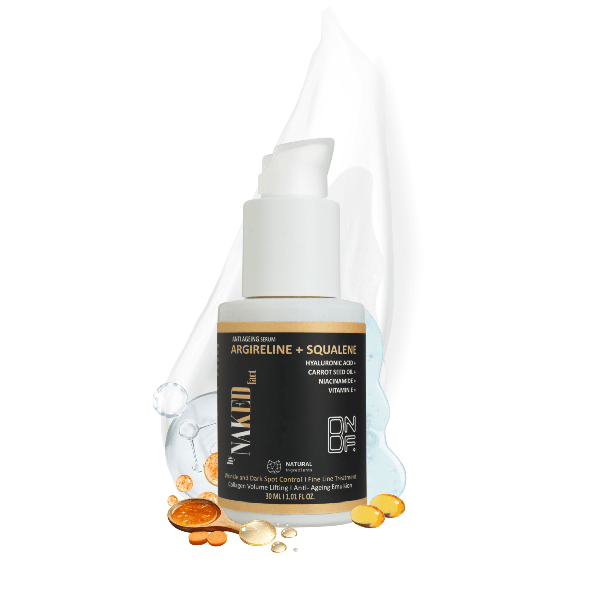 Argireline + Squalene Collagen++  Anti-Aging Face Serum for Fine Lines