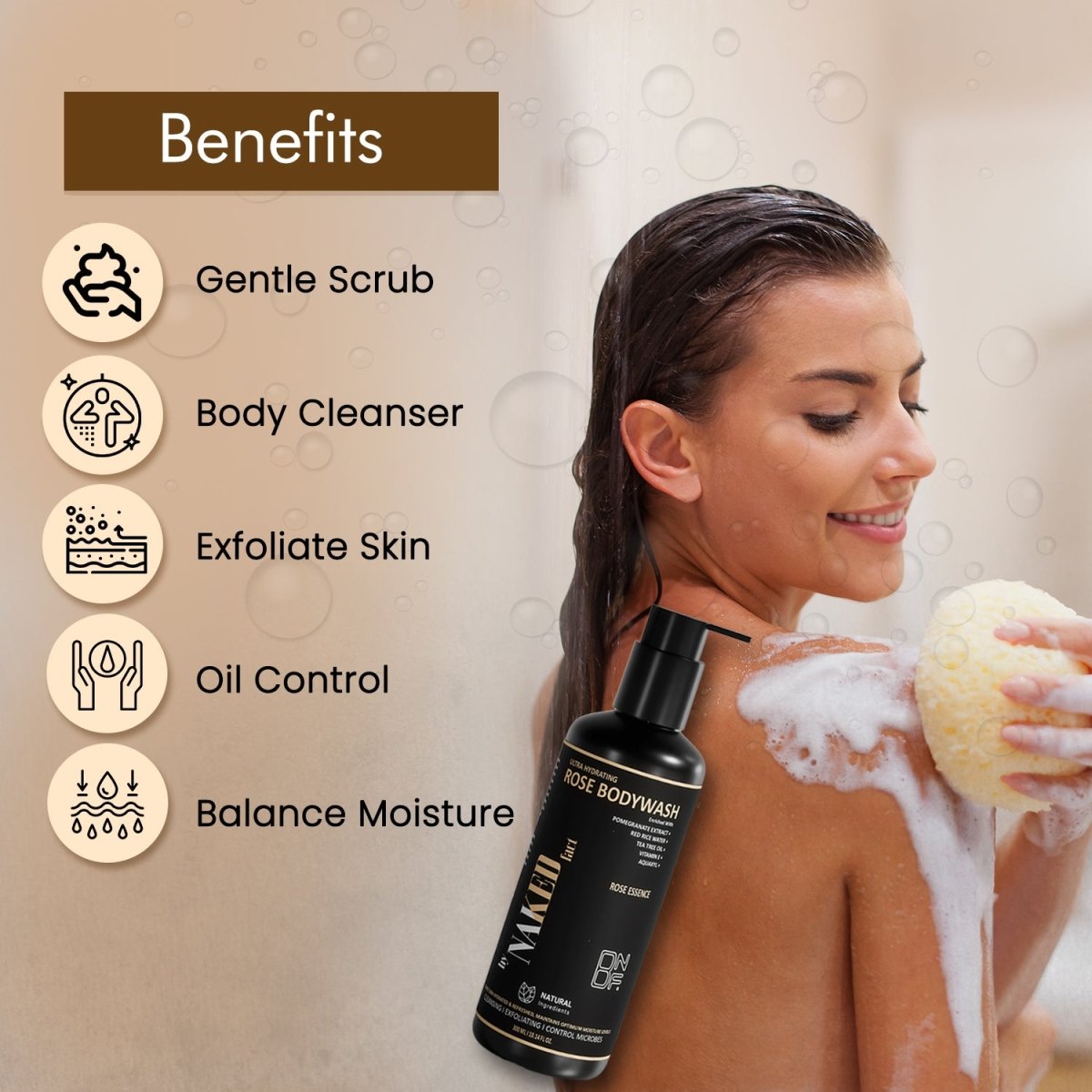 Ultra Hydrating Rose Body wash