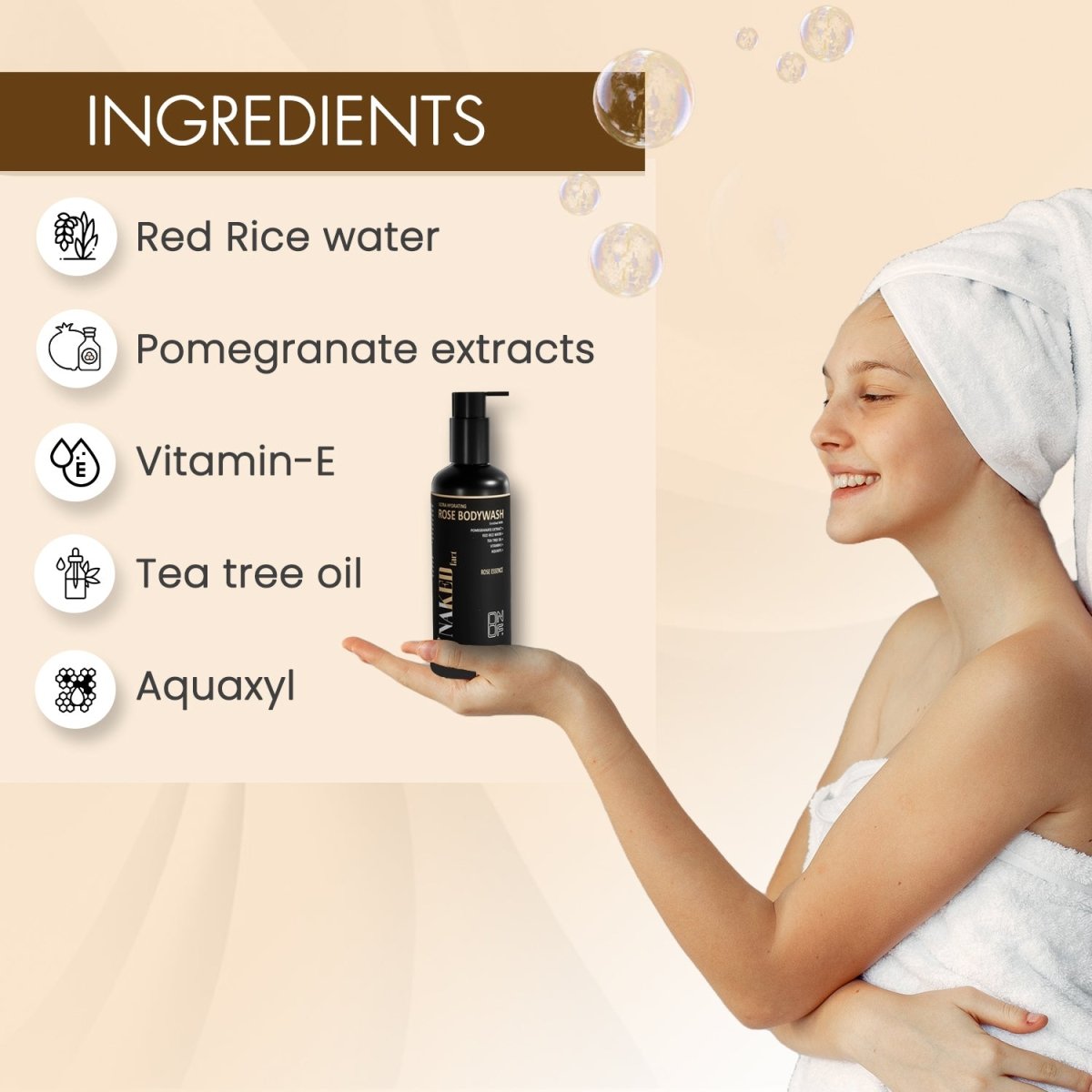 Ultra Hydrating Rose Body wash