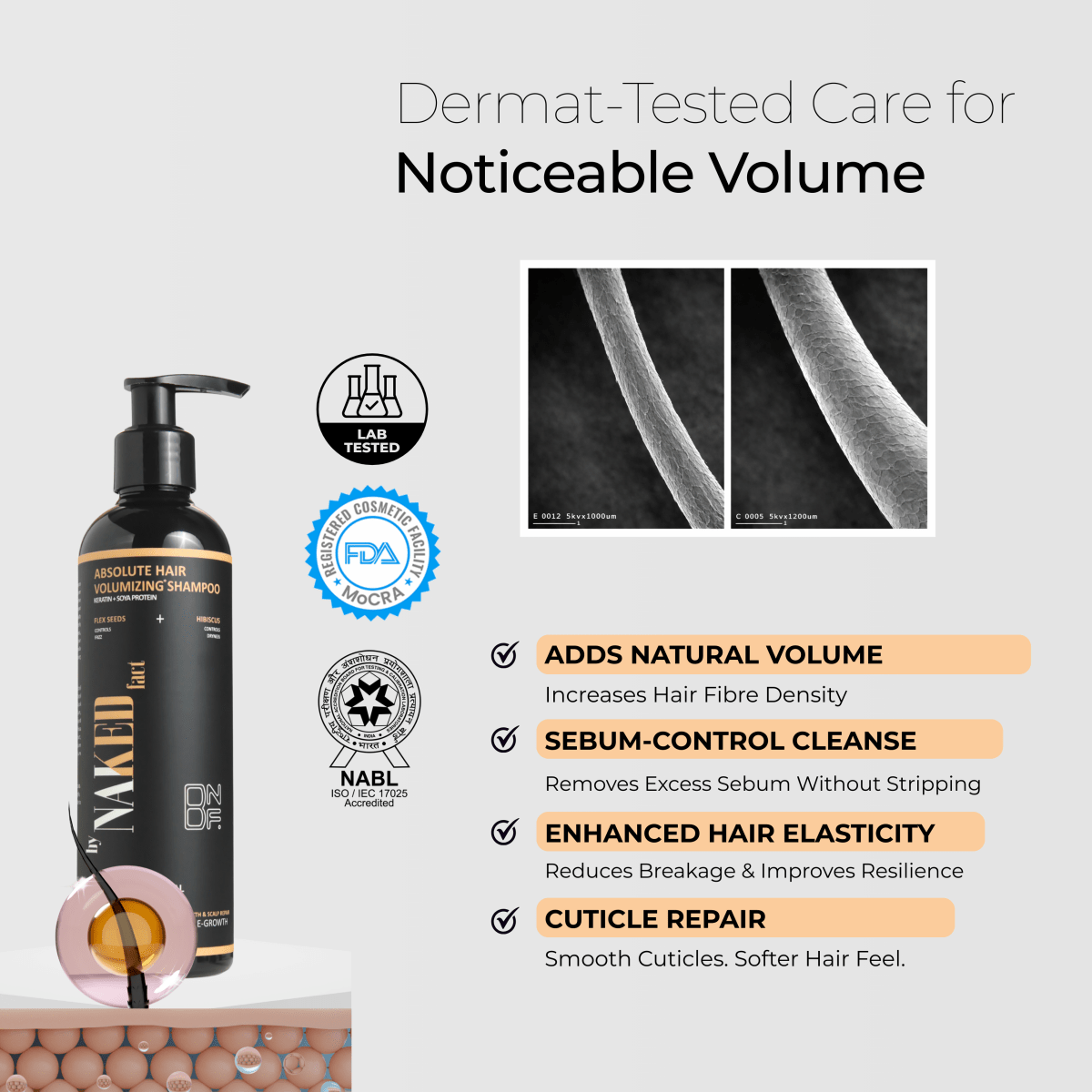 Absolute Hair volumizing shampoo