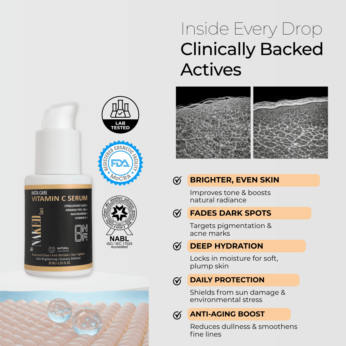 20% Vitamin C Serum for Bright & Even Skin Tone