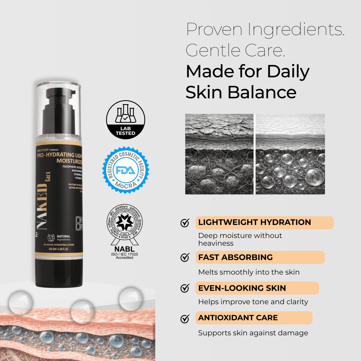 Lightweight Hydrating Moisturizer for Daily Use