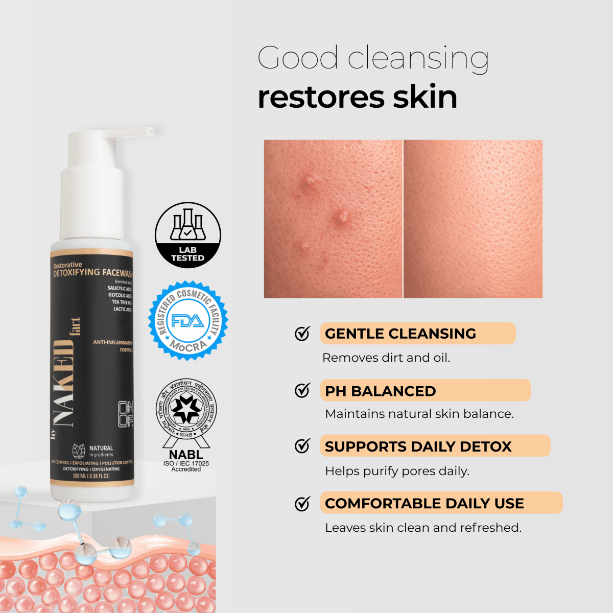 Detoxifying Gentle Facewash