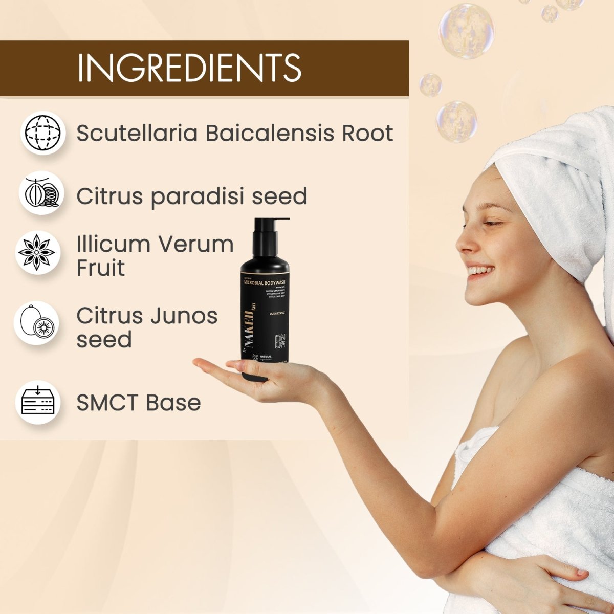 SMCT Base Microbial OUD Bodywash