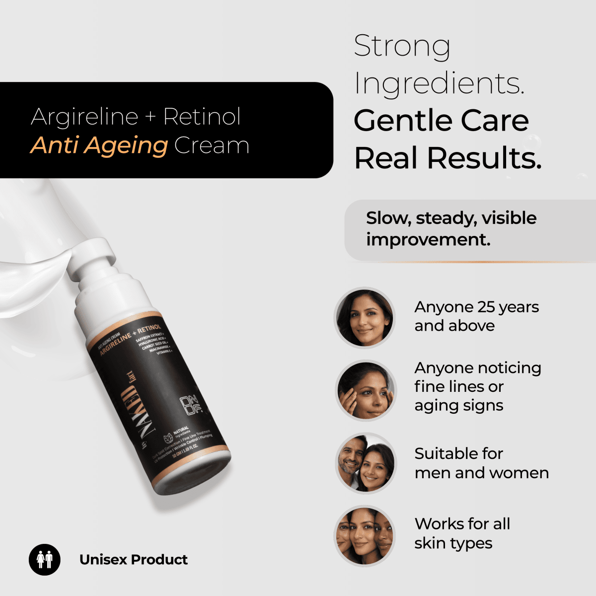 Argireline + Retinol Collagen++ Anti-Aging & Anti-Wrinkle Cream
