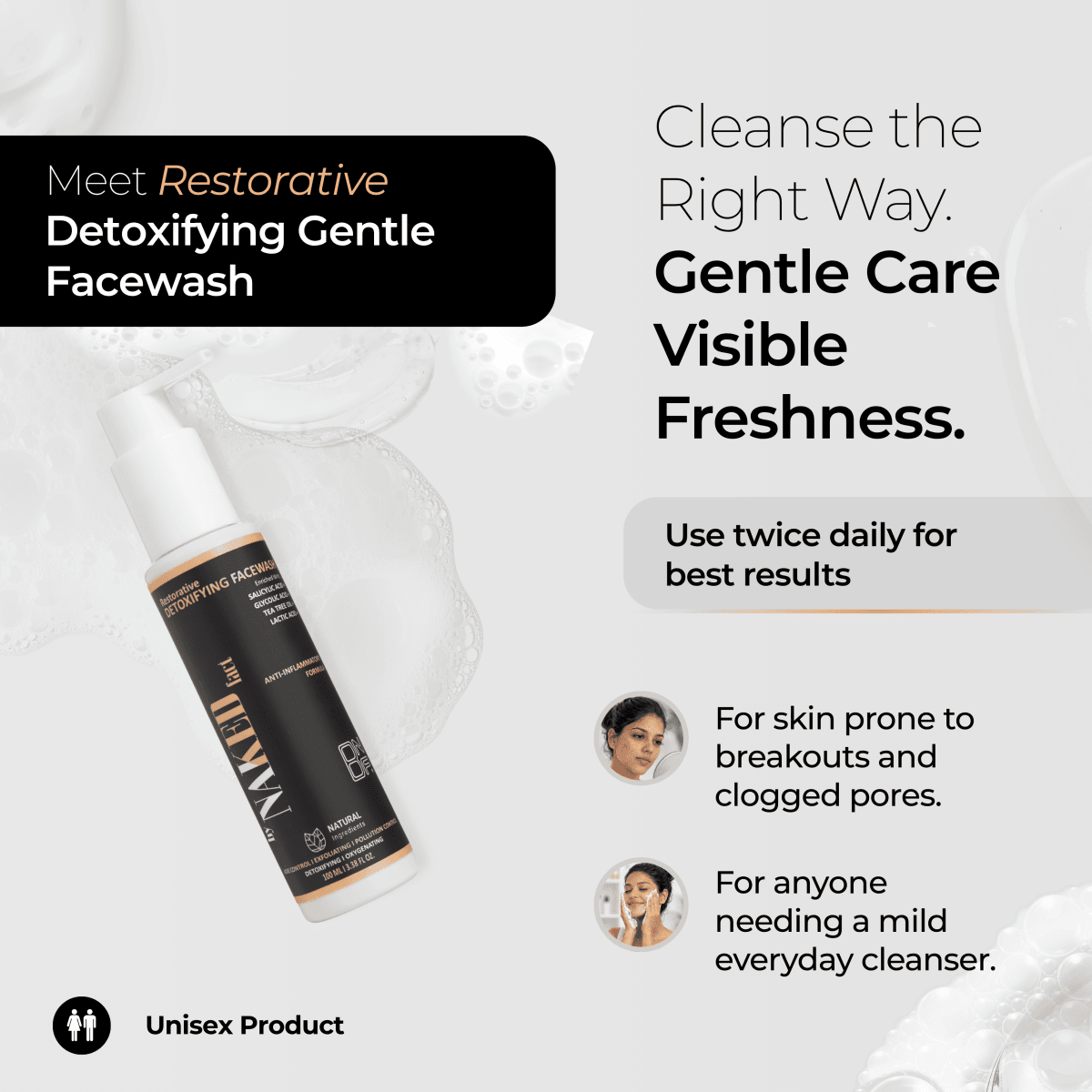 Detoxifying Gentle Facewash
