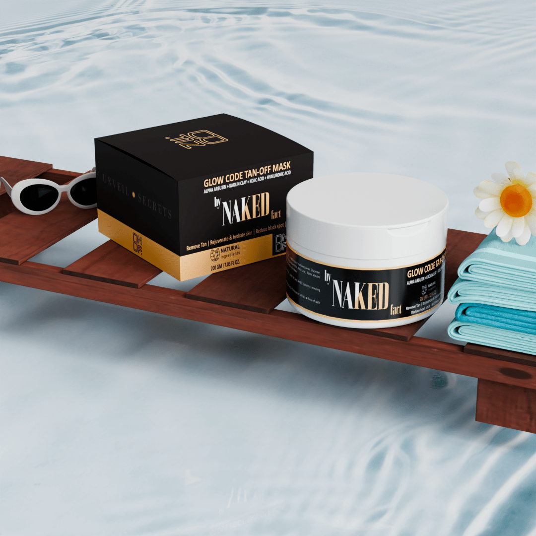 Glow code tan-off mask