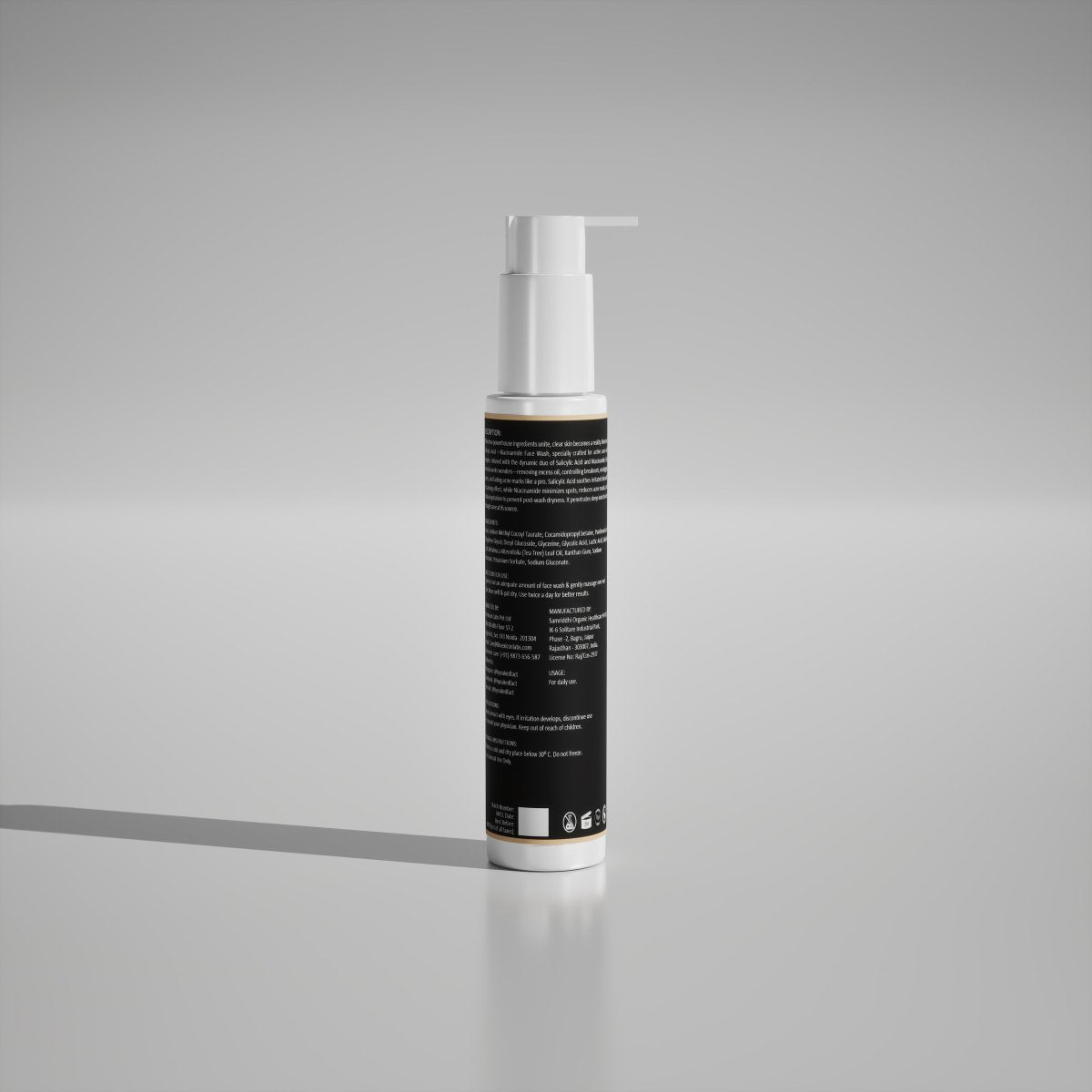 by NAKED fact detoxifying facewash