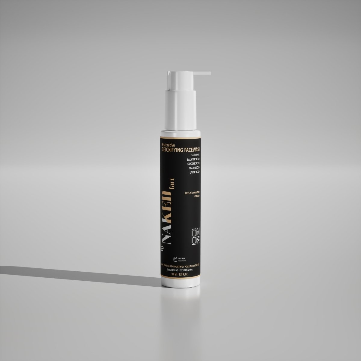 by NAKED fact detoxifying facewash