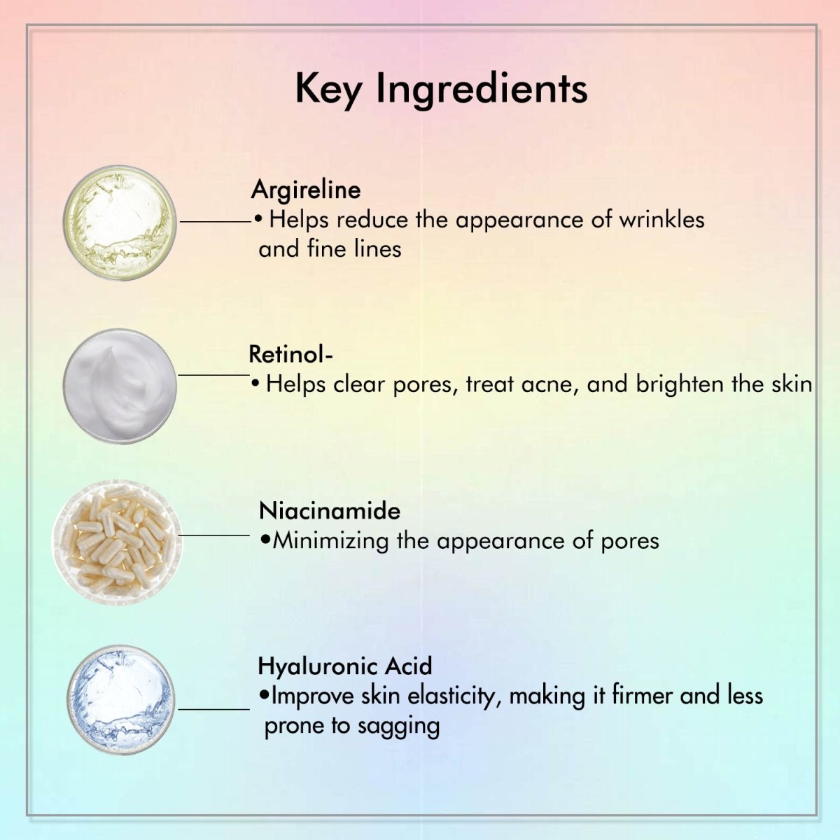 Argireline + Squalene Anti Ageing Serum