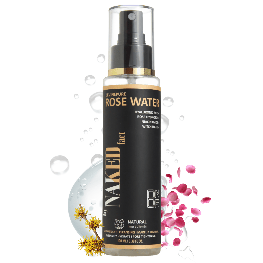 DivinePure 100% Pure Rose Water- Balances & Restores Skin's pH Levels