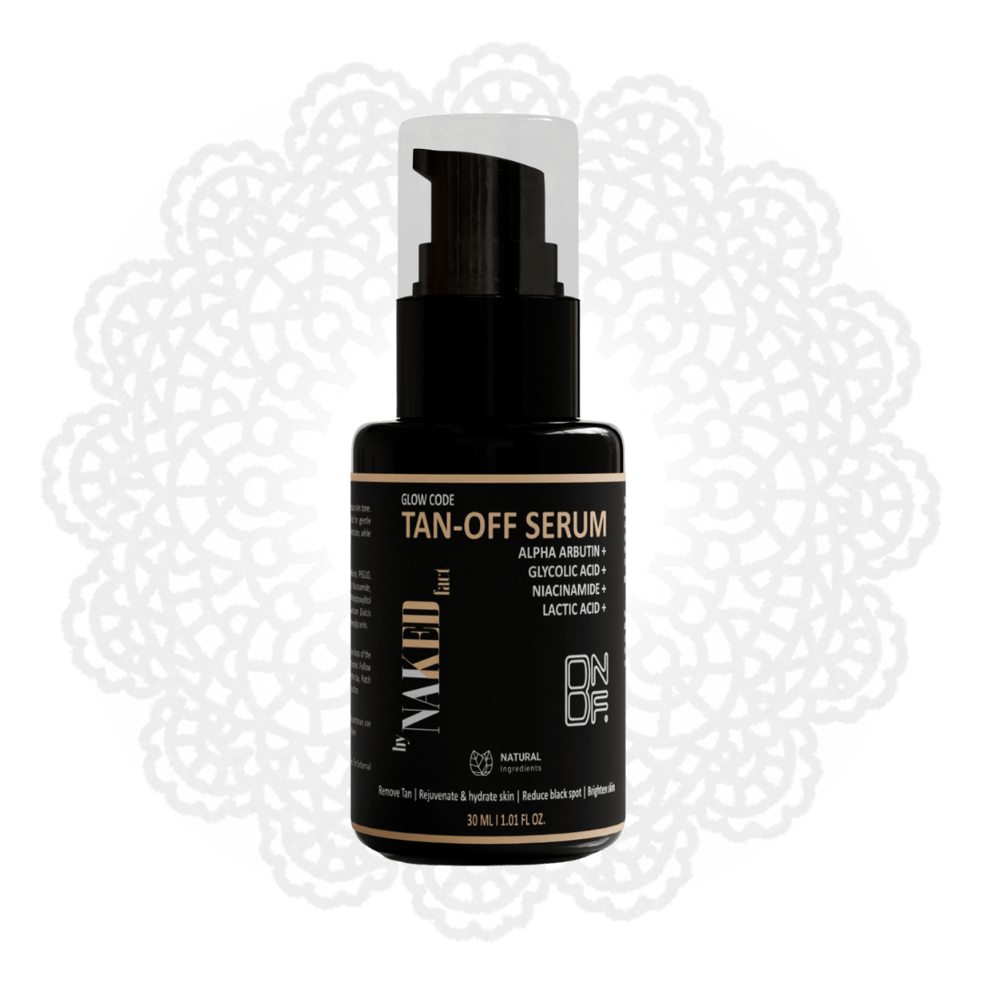 Glow code tan-off serum