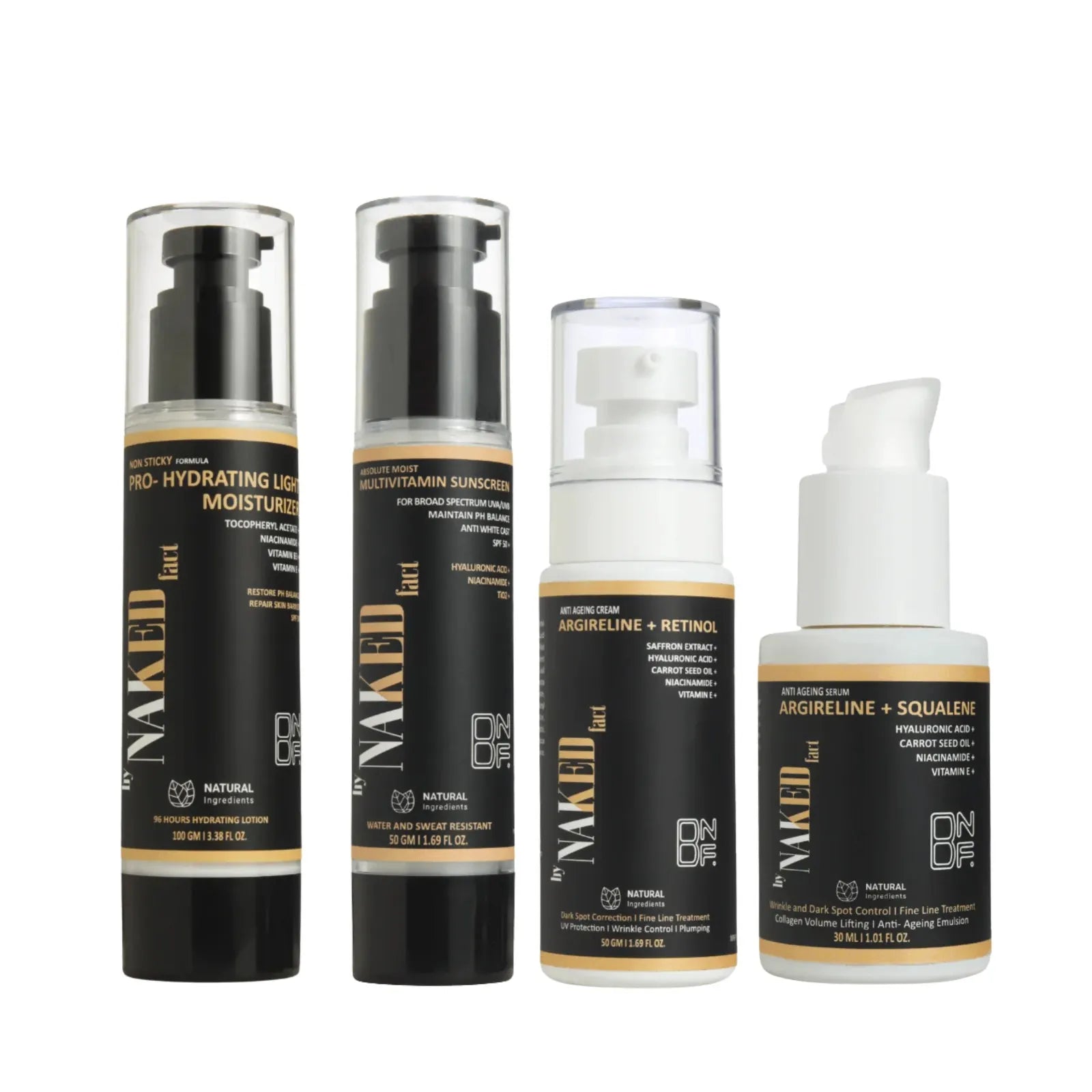 Complete Acne Control, Brightening & SPF Skincare Combo