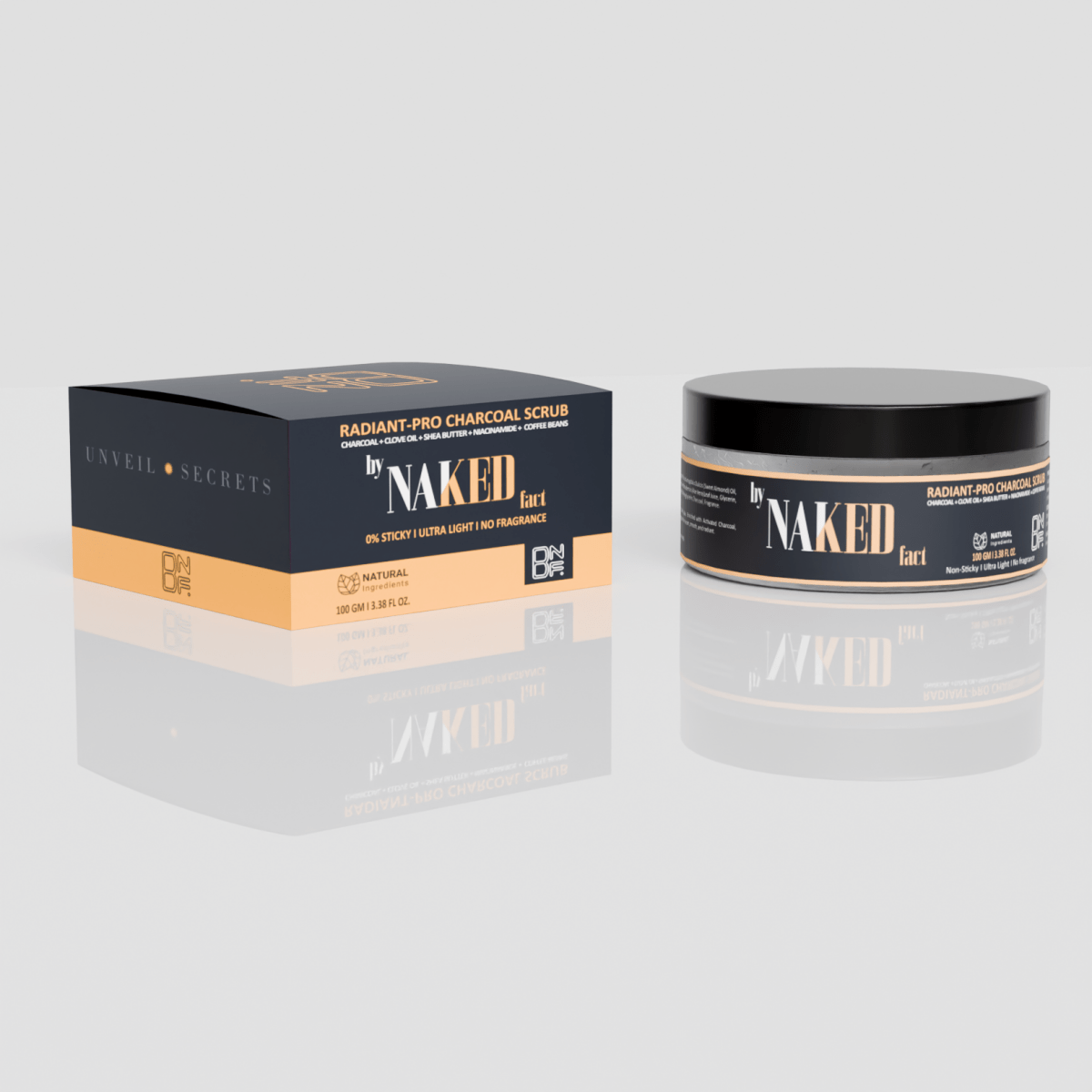 Radiant-Pro Charcoal Scrub