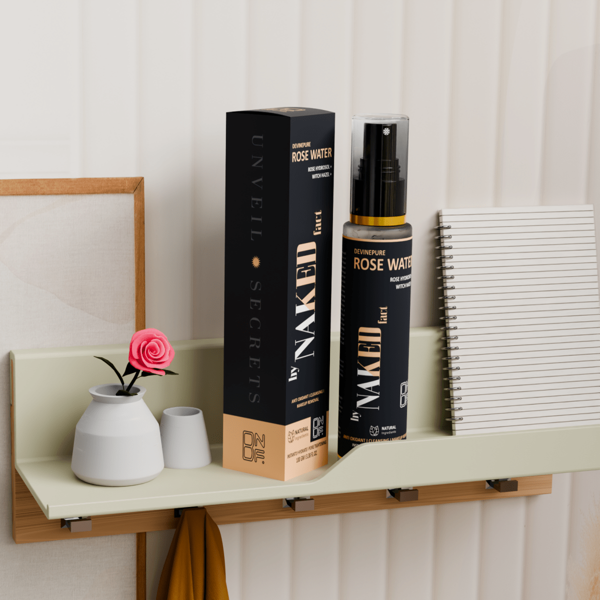 DivinePure 100% Pure Rose Water