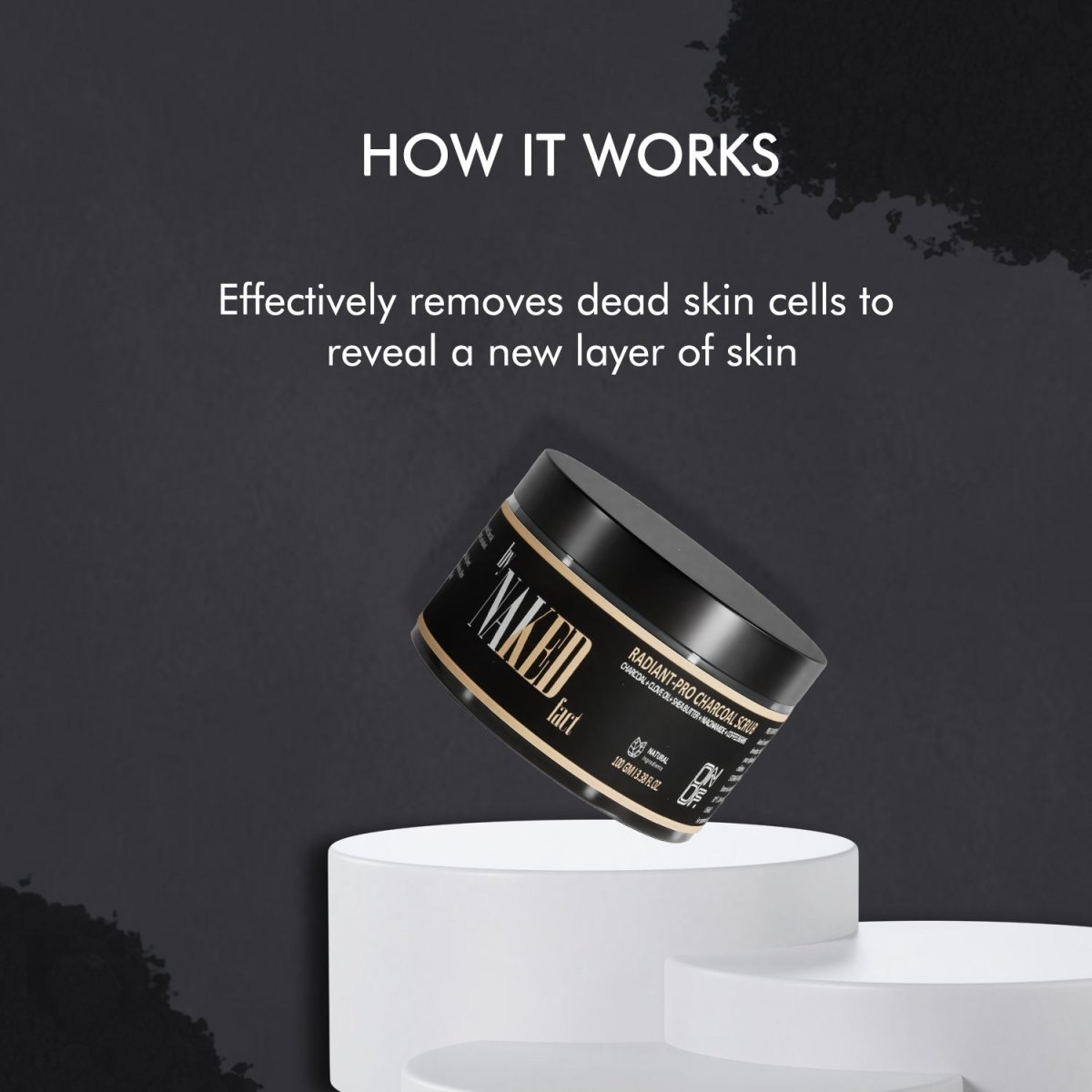 Radiant-Pro Charcoal Scrub