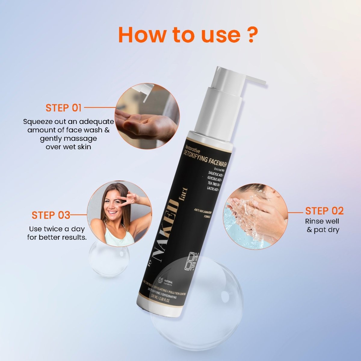 Detoxifying Gentle Facewash