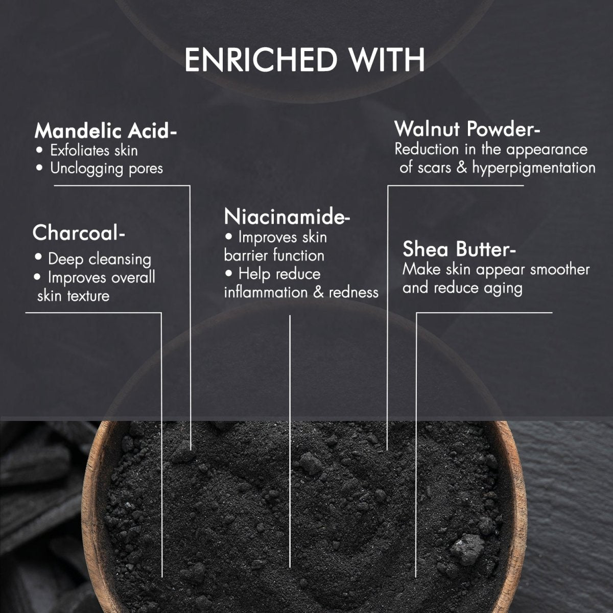 Radiant-Pro Charcoal Scrub