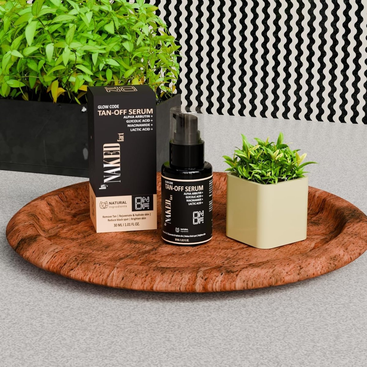 Glow code tan-off serum